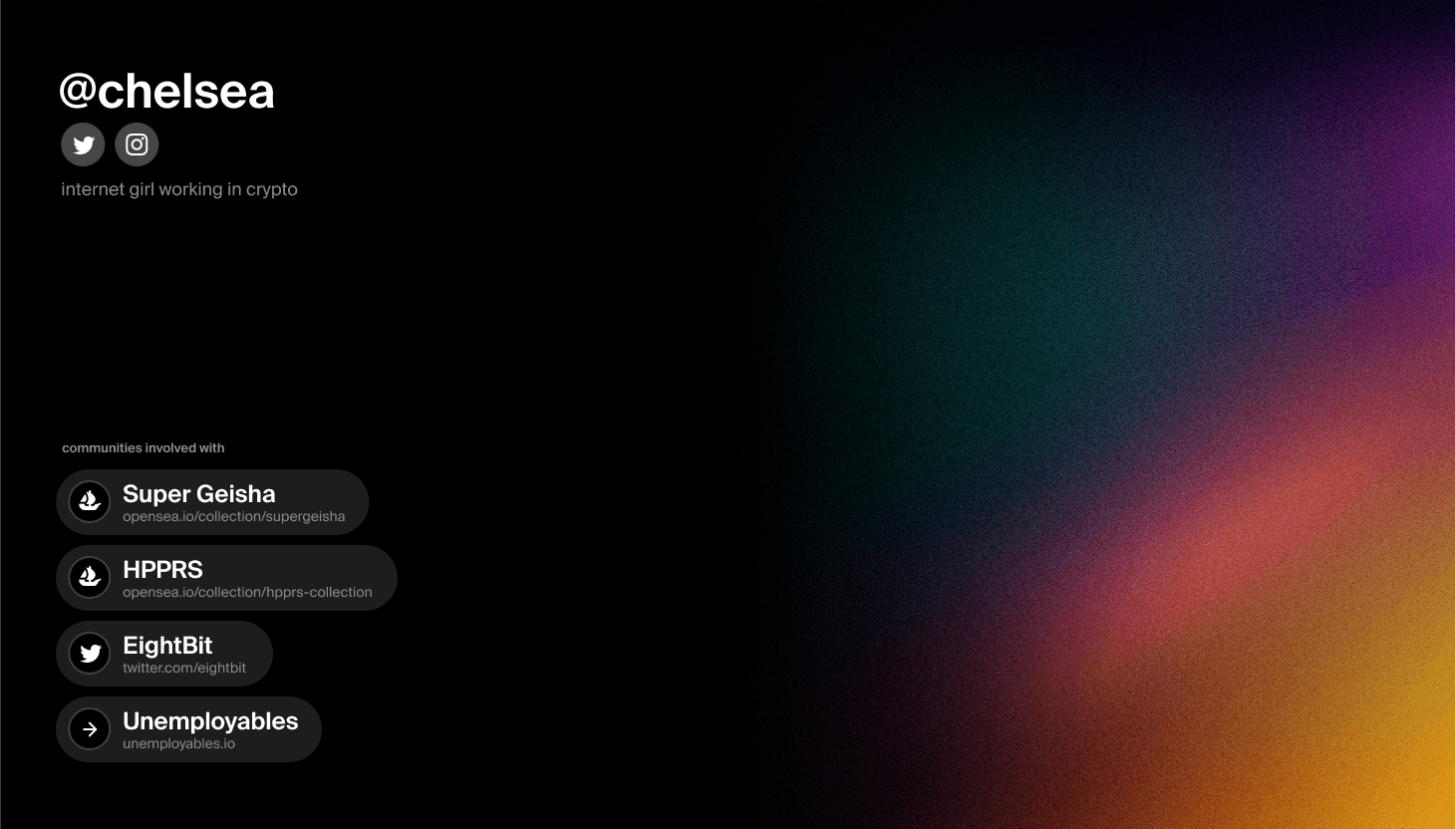 example of urlz page